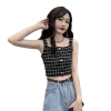 Áo ba lỗ dệt kim kẻ sọc croprop tôn dáng cho nữ - Giá chỉ 120.000 đồng mùa hè 5