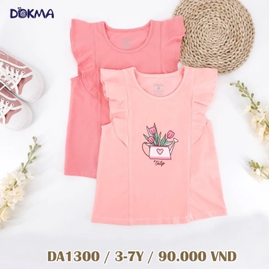 Áo Ba Lỗ Dokma Bé Gái 11-25kg Thoáng Mát - Giá chỉ 75.000đ, giảm từ 92.250đ 8 Áo Ba Lỗ Dokma Bé Gái 11-25kg Thoáng Mát - Giá chỉ 75.000đ, giảm từ 92.250đ 8