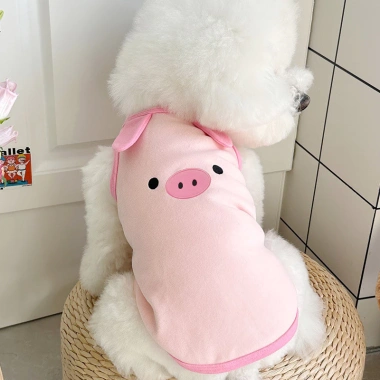 Áo ba lỗ HIPIDOG dáng mỏng thoáng khí họa tiết kẻ sọc xinh xắn cho cún và mèo cưng 10 Áo ba lỗ HIPIDOG dáng mỏng thoáng khí họa tiết kẻ sọc xinh xắn cho cún và mèo cưng 10