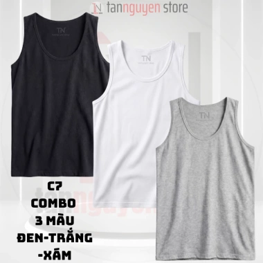 Áo ba lỗ nam, áo lót co giãn thấm mồ hôi, cotton siêu thoáng mát - 39.900đ 10 Áo ba lỗ nam, áo lót co giãn thấm mồ hôi, cotton siêu thoáng mát - 39.900đ 10