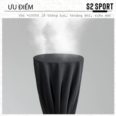 Áo ba lỗ nam S2 SPORT, thun lạnh COOLMAX, thoáng khí, sát nách, khoẻ khoắn – 118.000₫