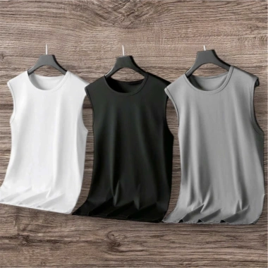 Áo ba lỗ nam tanktop thể thao rộng rãi, thoáng mát, vận động thoải mái - 53.910₫
