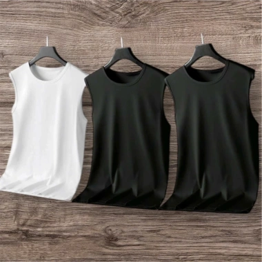 Áo ba lỗ nam tanktop thể thao rộng rãi, thoáng mát, vận động thoải mái - 53.910₫
