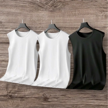 Áo ba lỗ nam tanktop thể thao rộng rãi, thoáng mát, vận động thoải mái - 53.910₫