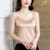 Áo ba lỗ nữ không tay vải sa tanh viền ren mùa hè – Ngoại cỡ sành điệu, phù hợp bộ com lê, giá 166.723₫ 8