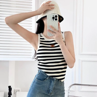 Áo ba lỗ nữ sát nách Quảng Châu giá rẻ 106.500₫, chất liệu mỏng thoáng mát 5