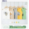 Áo ba lỗ sát nách bé trai 11-25kg in hình động vật thời trang Dokma Giá ưu đãi 89.000₫ 3