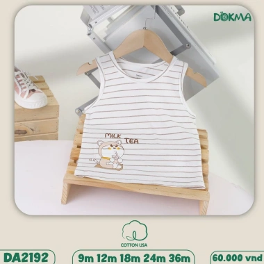 Áo Ba Lỗ - Sát Nách Bé Trai 8-13kg Siêu Mỏng Thoáng Khí Giảm Giá 60.000