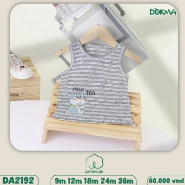 Áo Ba Lỗ - Sát Nách Bé Trai 8-13kg Siêu Mỏng Thoáng Khí Giảm Giá 60.000