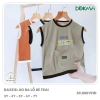 Áo ba lỗ sát nách cotton bé trai 11-23kg 2-7Y - Thể thao, giảm giá 75.000 VND