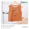 Áo ba lỗ sát nách cotton bé trai 11-23kg 2-7Y - Thể thao, giảm giá 75.000 VND 7