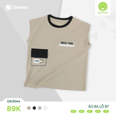 Áo Ba Lỗ Sát Nách Dokma Bé Trai 13-25kg 3-7Y Năng Động Thời Trang - Giảm Giá 21% 75.000₫ 4 Áo Ba Lỗ Sát Nách Dokma Bé Trai 13-25kg 3-7Y Năng Động Thời Trang - Giảm Giá 21% 75.000₫ 4