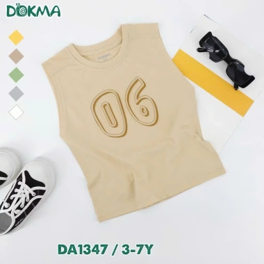 Áo Ba Lỗ Sát Nách Dokma Bé Trai 13-25kg 3-7Y Năng Động Thời Trang - Giảm Giá 21% 75.000₫