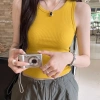 Áo ba lỗ tăm lạnh trơn cá tính - Giá chỉ 56.800₫, phong cách mùa hè năng động