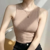 Áo ba lỗ tăm lạnh trơn cá tính - Giá chỉ 56.800₫, phong cách mùa hè năng động 2