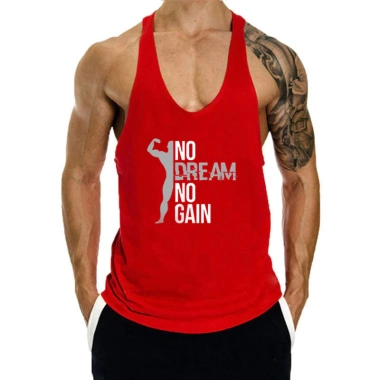 Áo Ba Lỗ Tanktop No Dream No Gain Mùa Hè – Thể Hình Gym Bóng Rổ Cực Chất 110.500₫