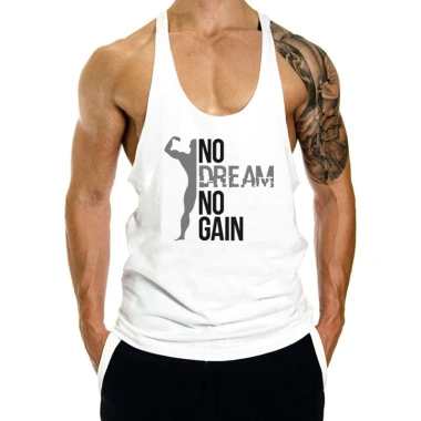 Áo Ba Lỗ Tanktop No Dream No Gain Mùa Hè – Thể Hình Gym Bóng Rổ Cực Chất 110.500₫