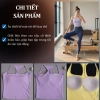 Áo Ba Lỗ Thun Lạnh Co Giãn Nữ - Thấm Hút Mồ Hôi, Tập Gym & Yoga Tại Nhà Nhiên A17 3