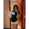 Áo baby tee mèo dễ thương cổ tròn tay ngắn cotton co giãn 2 màu - BST Local Brand RTOML Giá 59k 5