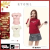 Áo Baby Tee Nữ Ôm Body Họa Tiết Nơ Cotton Co Giãn Hai Chiều Gợi Cảm, Phong Cách Quyến Rũ – Giá 59.000đ