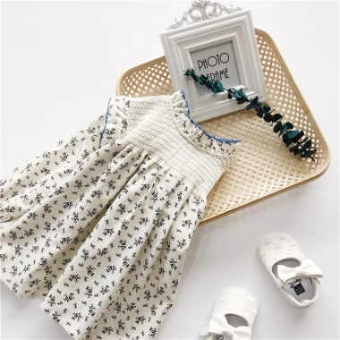 Áo Babydoll Dài Tay Bé Họa Tiết Hoa Nhí Kiểu Tiểu Thư K4.115.092 Giá Ưu Đãi 168k 5