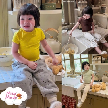 Áo Babytee Thun Zip Mềm Cộc Tay Mùa Hè 2.026 Siêu Thoáng Giá 79.000 VND