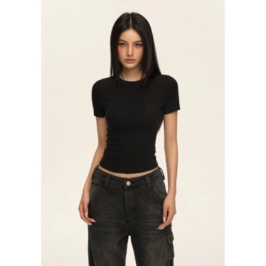 Áo Babytee Trơn Basic Ôm Body ôm sát gợi cảm - Áo thun y2k RTOML Chính Hãng, giao hàng 24h, 79.999đ