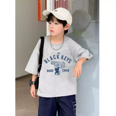 Áo Baju Budak Kanak cotton mùa hè ngắn tay, dễ phối, giá ưu đãi 85.999₫ 4