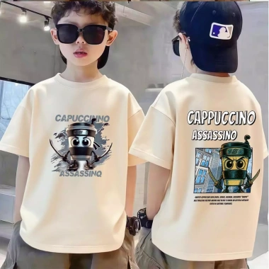 Áo Baju Cotton Mỏng Ngắn Tay Trẻ 3-14 Tuổi Rộng Cổ Thoáng Mùa Hè Giá 85.999đ