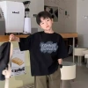 Áo Baju Kanak dáng mới, cho bé phong rộng, in cotton hình, giảm giá 99.999₫ 2