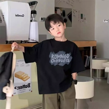 Áo Baju Kanak dáng mới, cho bé phong rộng, in cotton hình, giảm giá 99.999₫ 2