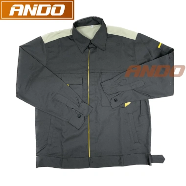 Áo bảo hộ lao động Ando - Áo lẻ pangrim cao cấp, may kỹ, không xù, 180.000₫ 4