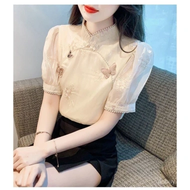 Áo Barong Filipiniana Hiện Đại Cổ Đứng Thêu Hạt - Phong Cách Châu Á Mùa Hè 2.025 8 Áo Barong Filipiniana Hiện Đại Cổ Đứng Thêu Hạt - Phong Cách Châu Á Mùa Hè 2.025 8