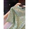 Áo Barong Filipiniana Hiện Đại Màu Xanh Độc Đáo, Phong Cách Châu Á, Giá Ưu Đãi Mùa Hè 2.025 2