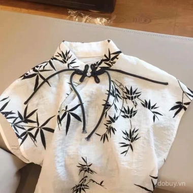 Áo Barong Filipiniana Nữ phong cách Trung Quốc cổ nút thắt giảm 19% 2 Áo Barong Filipiniana Nữ phong cách Trung Quốc cổ nút thắt giảm 19% 2