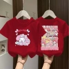 Áo bé gái cotton dáng rộng in Melody ngắn tay cổ tròn thiết kế đơn giản, thích hợp hè - Giá 143.332 VND 7