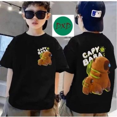 Áo bé trai CAPYBARA 1 cotton 4 chiều mềm mại, thấm mồ hôi, size 10-55kg, giá ưu đãi 100k 4