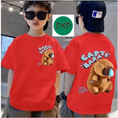 Áo bé trai CAPYBARA 1 cotton 4 chiều mềm mại, thấm mồ hôi, size 10-55kg, giá ưu đãi 100k 9