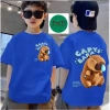 Áo bé trai CAPYBARA 1 cotton 4 chiều mềm mại, thấm mồ hôi, size 10-55kg, giá ưu đãi 100k 10