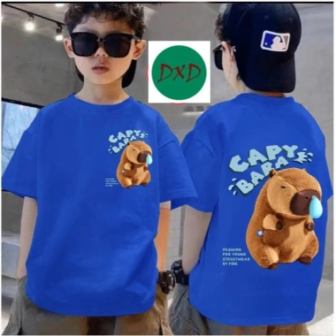 Áo bé trai CAPYBARA 1 cotton 4 chiều mềm mại, thấm mồ hôi, size 10-55kg, giá ưu đãi 100k 10