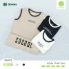 Áo bé trai Dokma cotton sát nách ba lỗ 25‑42kg (8‑12 tuổi) giá ưu đãi 105.000đ