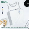 Áo bé trai Dokma cotton sát nách ba lỗ 25‑42kg (8‑12 tuổi) giá ưu đãi 105.000đ 4