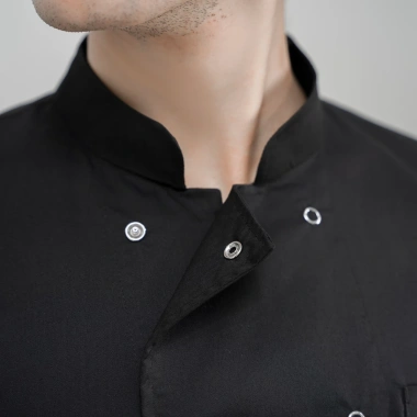 Áo Bếp Ngắn Tay Cúc Bấm Lưới Sau Lưng - CHEF X Kitchen Uniform Giá 198.000₫