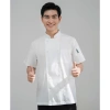 Áo Bếp Ngắn Tay Cúc Bấm Lưới Sau Lưng - CHEF X Kitchen Uniform Giá 198.000₫ 8