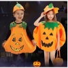 Áo bí ngô dày dặn kèm nón Halloween cho trẻ em và người lớn Giá ưu đãi 20.500₫ 4