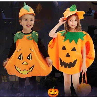 Áo bí ngô dày dặn kèm nón Halloween cho trẻ em và người lớn Giá ưu đãi 20.500₫ 4 Áo bí ngô dày dặn kèm nón Halloween cho trẻ em và người lớn Giá ưu đãi 20.500₫ 4