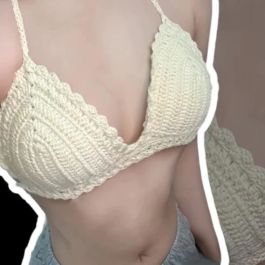 Áo bikini đan len đẹp, siêu nhẹ, giảm giá 20% - chỉ 129.000₫ 5