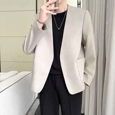 Áo Blaze Nam Không Cổ - Vest Hàn Quốc Sang Trọng Cao Cấp, Giá Giảm 416.790₫