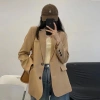Áo blazer 2 lớp đệm vai thời trang Quảng Châu, xinh xắn, giảm giá 199k