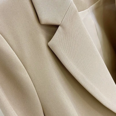Áo blazer 2 lớp đệm vai thời trang Quảng Châu, xinh xắn, giảm giá 199k